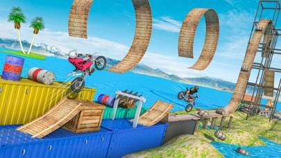 Motor Bike Stunt Racing Games Screenshot