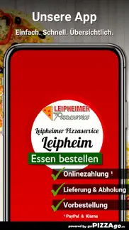leipheimer pizzaservice leiphe iphone screenshot 1