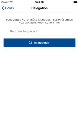 Game screenshot ULB Présences hack
