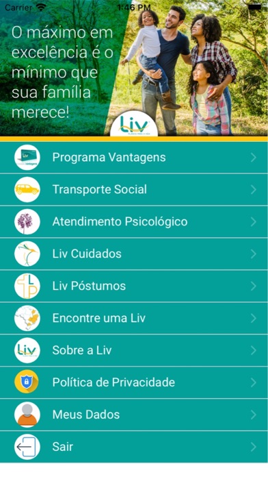 LIV Planos Para a Vida Screenshot