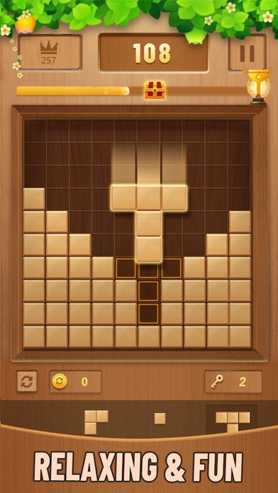 Block puzzle Casual game woody Screenshot