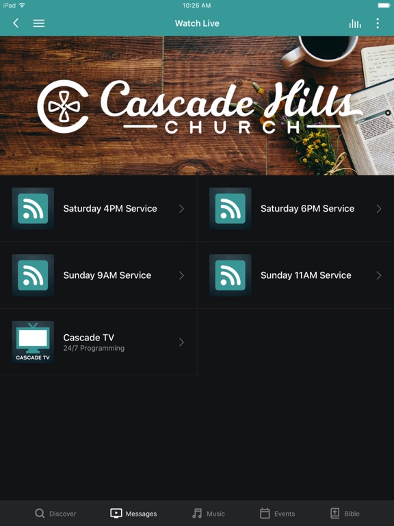 Screenshot #5 pour Cascade Hills Church