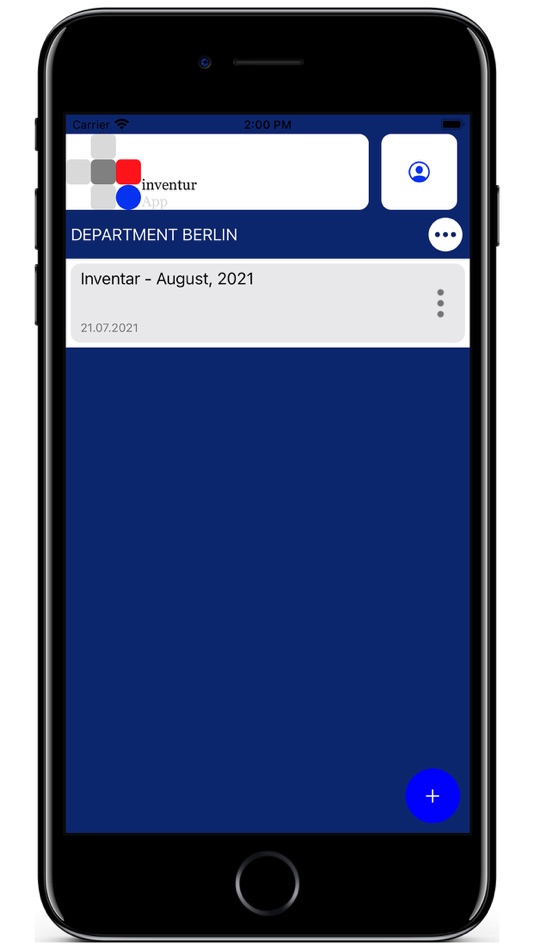 #2. Inventur App (iOS) By: Ninoslav Dalipovic