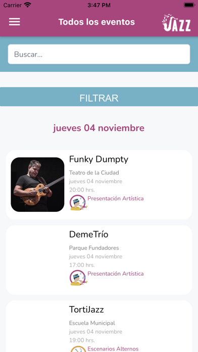 Riviera Maya Jazz Festival Screenshot