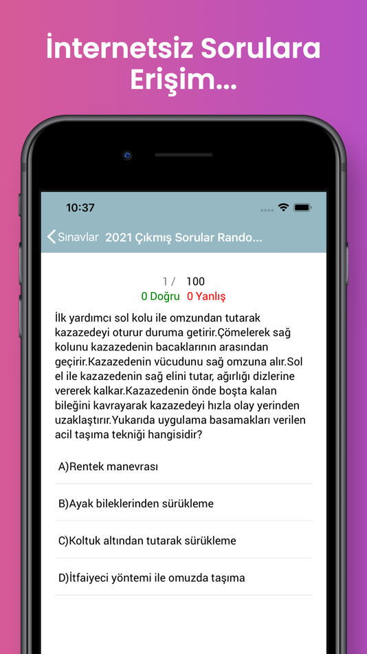 #2. Questions for Driving License (iOS) 由: Emrah Yurttutan