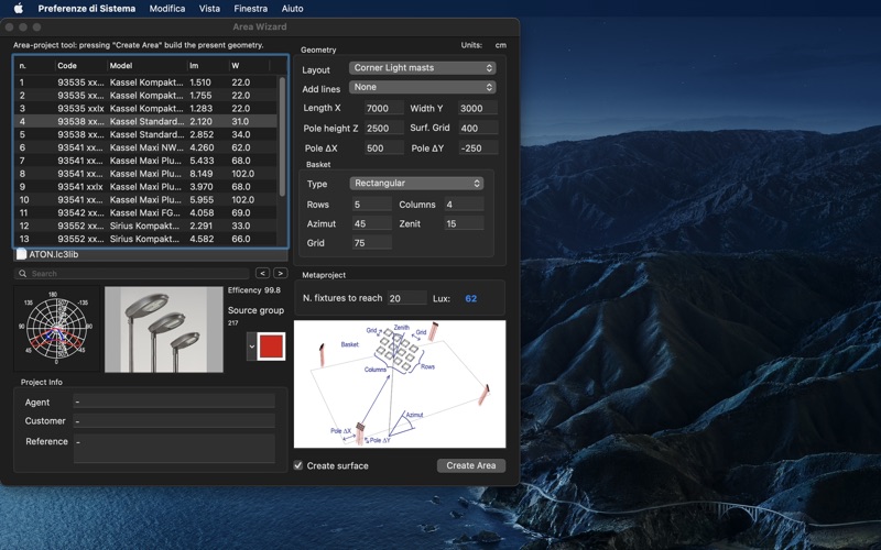 Screenshot #2 pour Area Lighting Calc 3