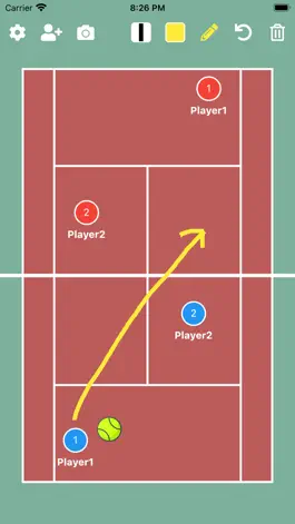 Game screenshot Tennis Tactic Board apk
