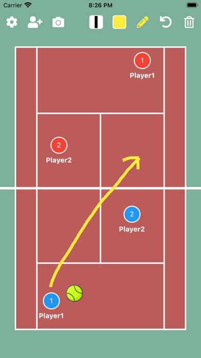 Tennis Tactic Board