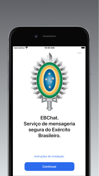 EBChat - Comunicador Seguro Screenshot