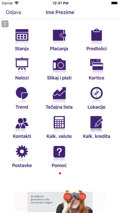 BKS mBanka Hrvatska Screenshot
