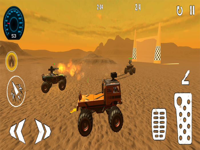 RACER car racing combat