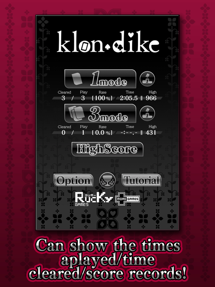 Klondike solitaire