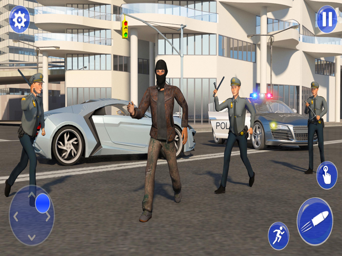 Patrol Police Officer Job Sim