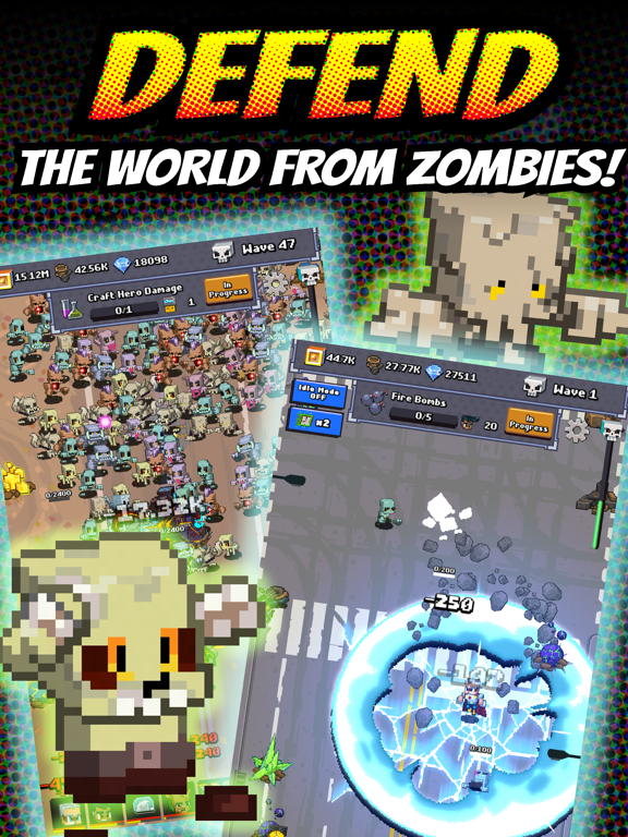 Screenshot #4 pour Idle Zombie Superhero