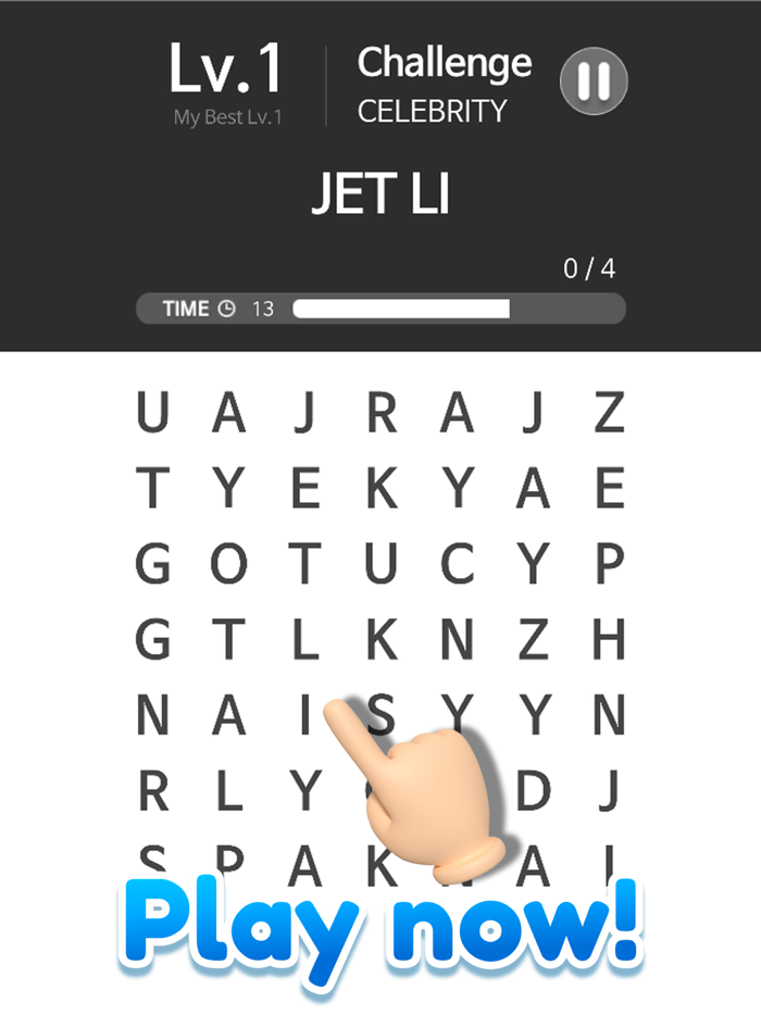 Word Search Multi Games Quiz