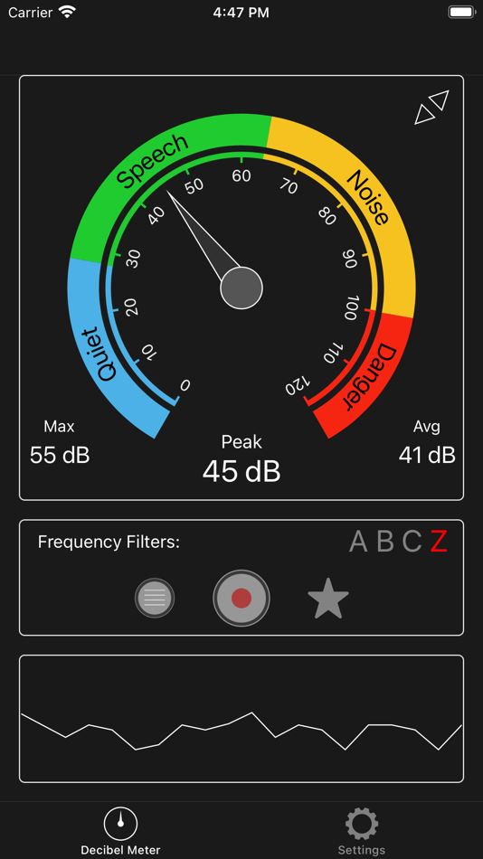 #1. Decibel Meter(Sound Meter) Pro (iOS) 由: ZipoApps