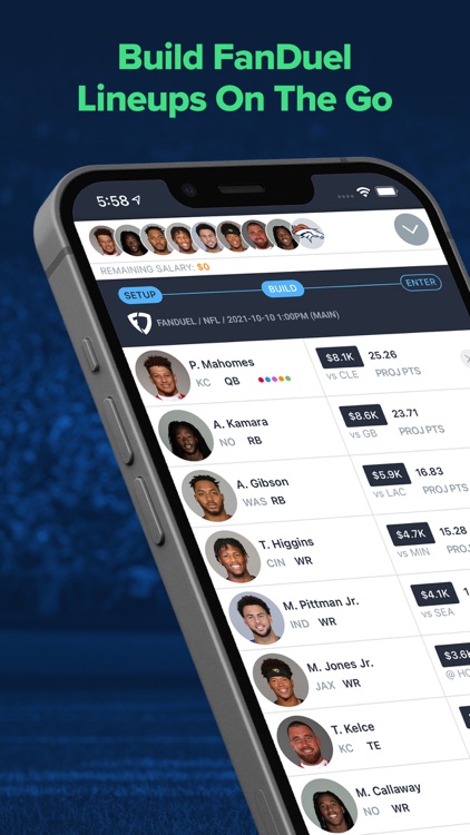 LineupHQ FanDuel DFS Optimizer screenshot-0