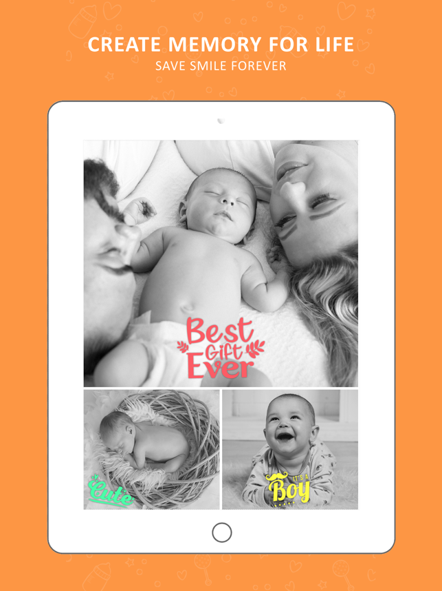 ‎Baby Photo Editor Pics Maker Screenshot