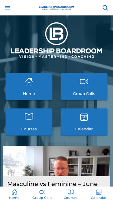 Leadership Boardroom Screenshot