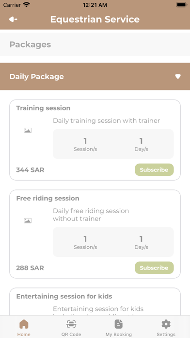 Voyage Equestrian Club Screenshot