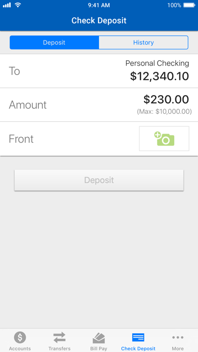 CommunityAmerica Credit Union Screenshot