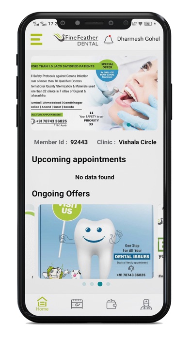 FineFeather Dental Screenshot