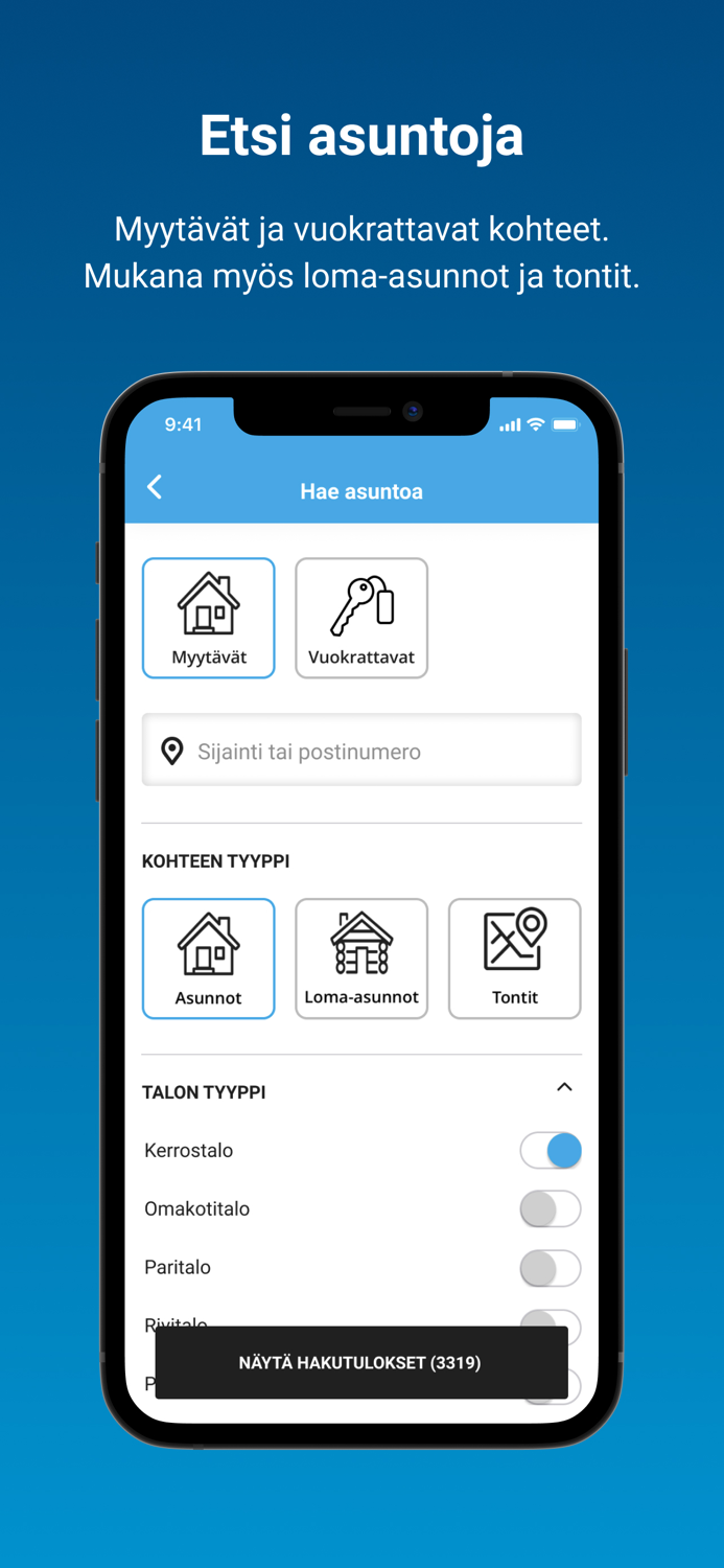 Oikotie - Asunnot ja Työpaikat