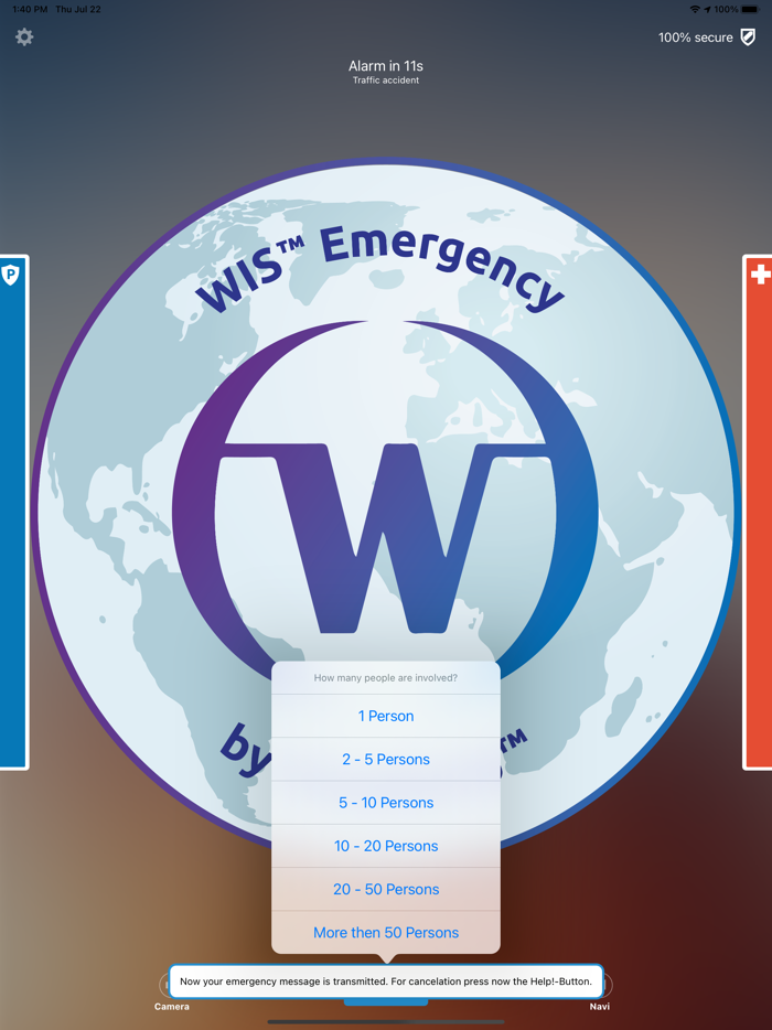WIS Emergency Notruf Gehörlose