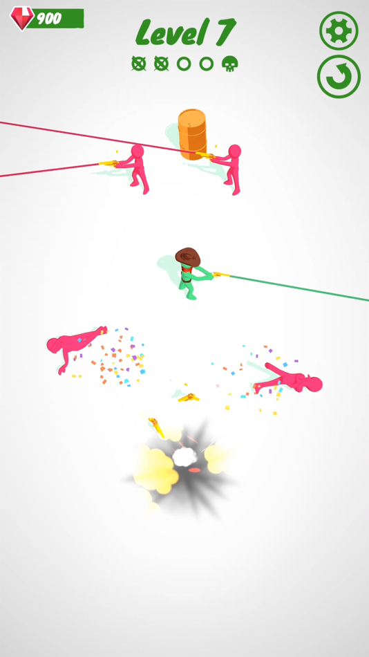 #5. Shootout 3D (iOS) By: Kwalee Ltd