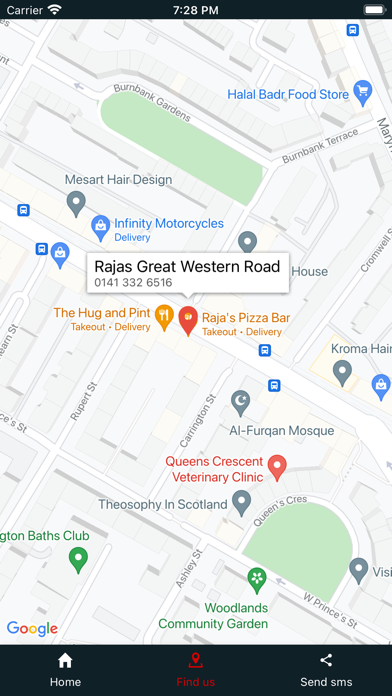 Rajas Great Western Road Screenshot