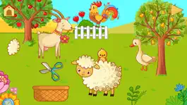 Game screenshot Весёлая ферма для детей! Пазлы apk