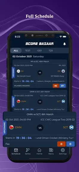 Game screenshot ScoreBazaar Cricket Live Line apk