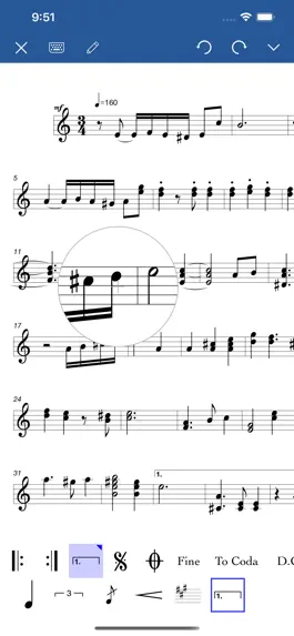 Game screenshot Notation Pad Pro - Sheet Music apk