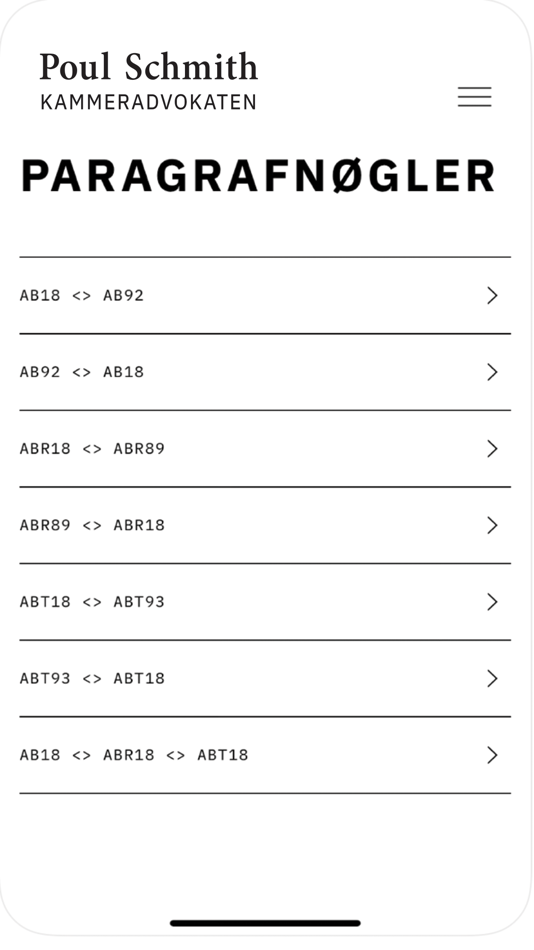 #3. AB18-Guiden (iOS) 由: Kammeradvokaten/Advokatfirmaet Poul Schmith