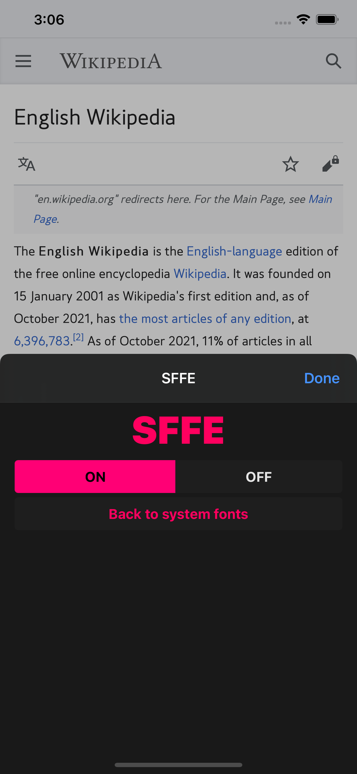 SFFE