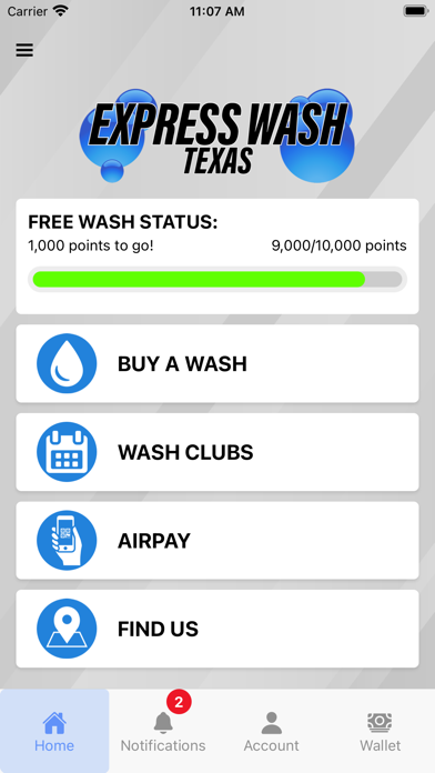 Express Wash Texas Screenshot
