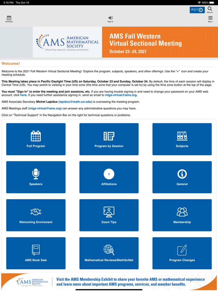 AMS Fall Western 2021