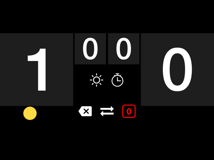 Pro Table Tennis Scoreboard