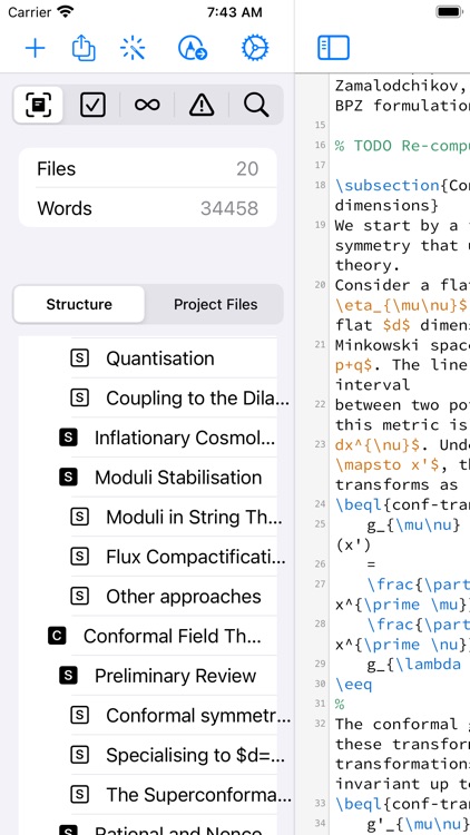 Texifier : LaTeX editor screenshot-4