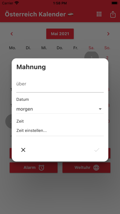 Österreich Kalender 2024 Screenshot 3 - AppWisp.com