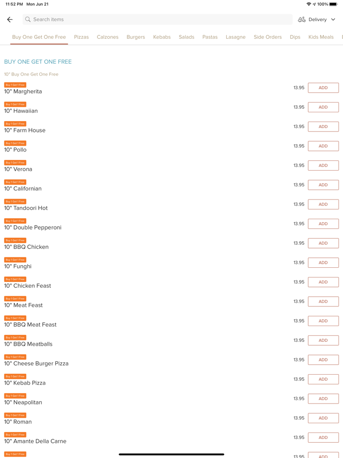 Luigis Pizza and Pasta
