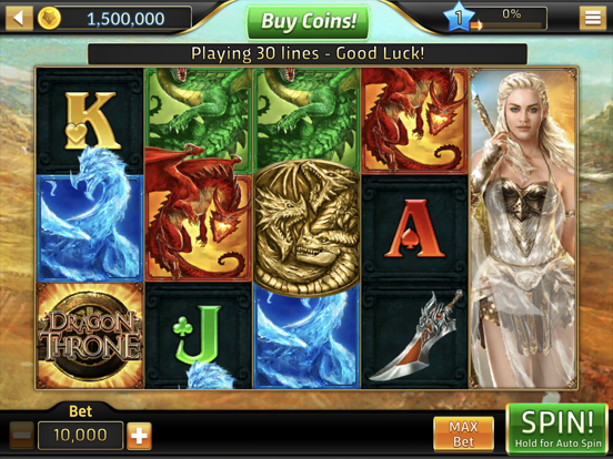 Screenshot #5 pour Dragon Throne Casino - Slots