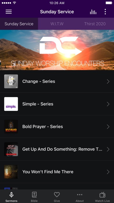 Dunamis Church App Screenshot 1 - AppWisp.com