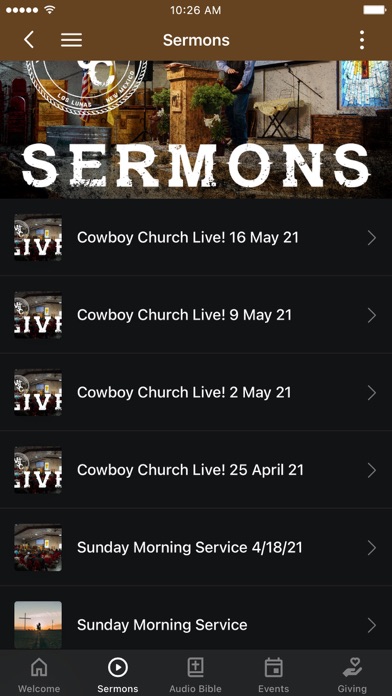 V3C Church App Screenshot