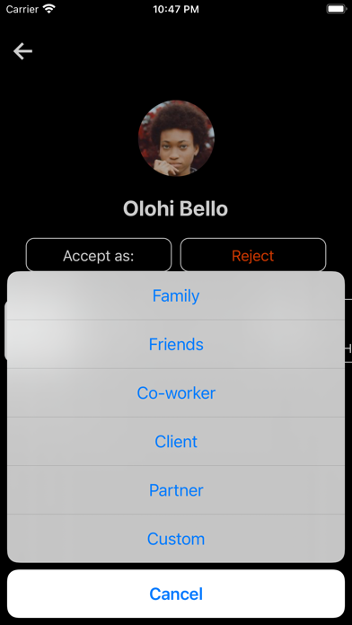Amend iD Screenshot