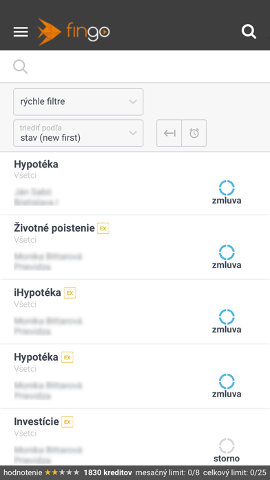 Screenshot #3 pour Fingo Trhovisko SK