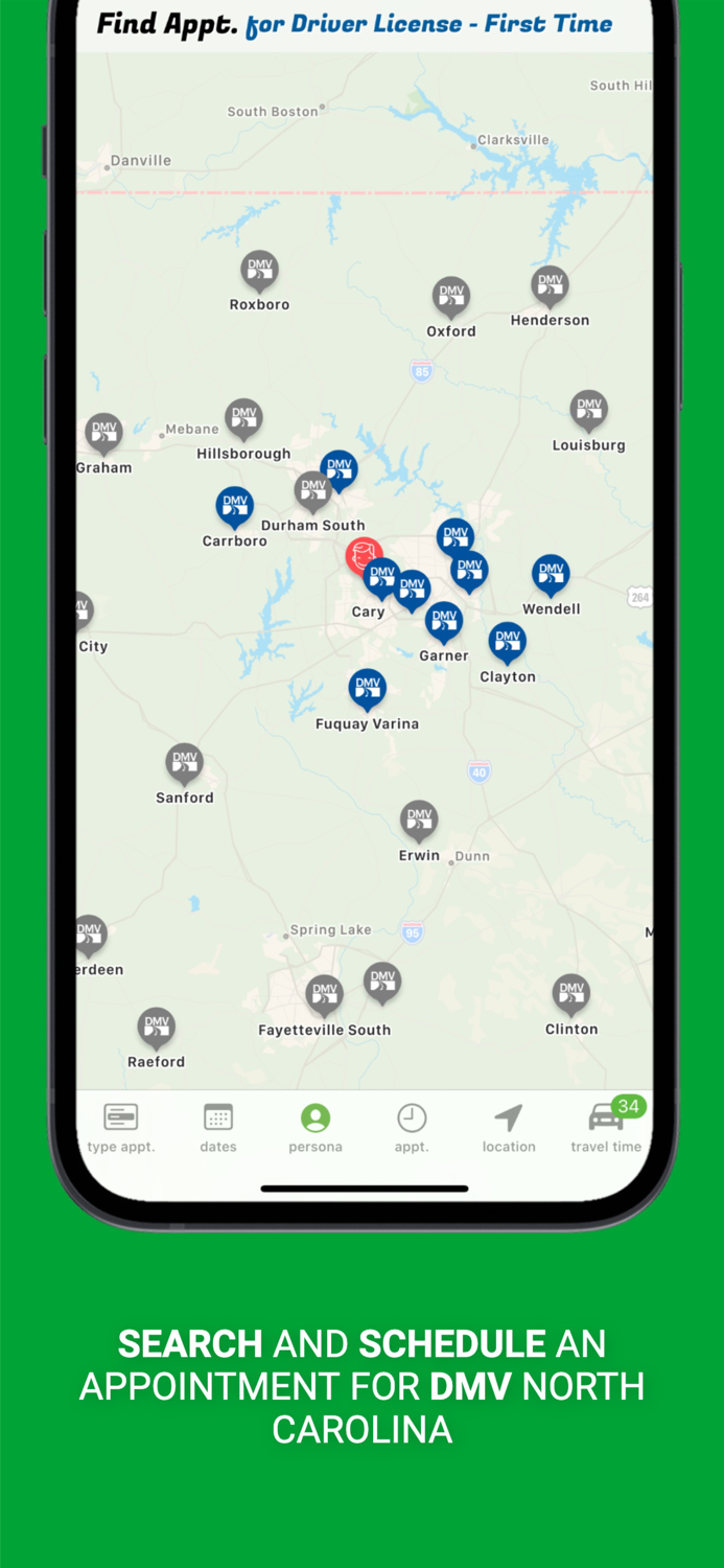 DMV NC Find Appointment
