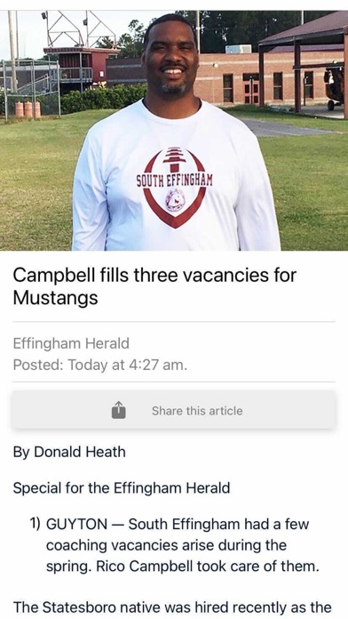 Effingham Herald Screenshot