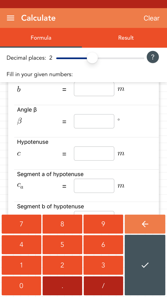 #4. Solve Right Triangle Pro (iOS) By: Glindemann, Sennoun, Langer GbR