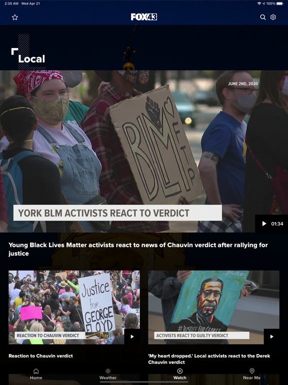 App screenshot